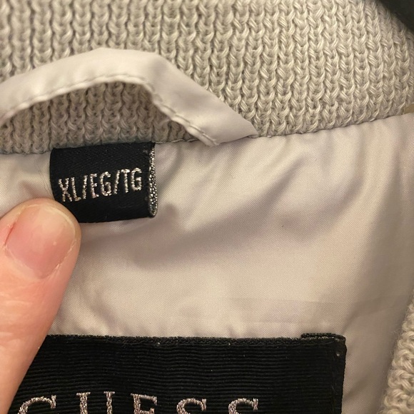 Guess Women's Light Gray Puffer Jacket - Picture 4 of 8